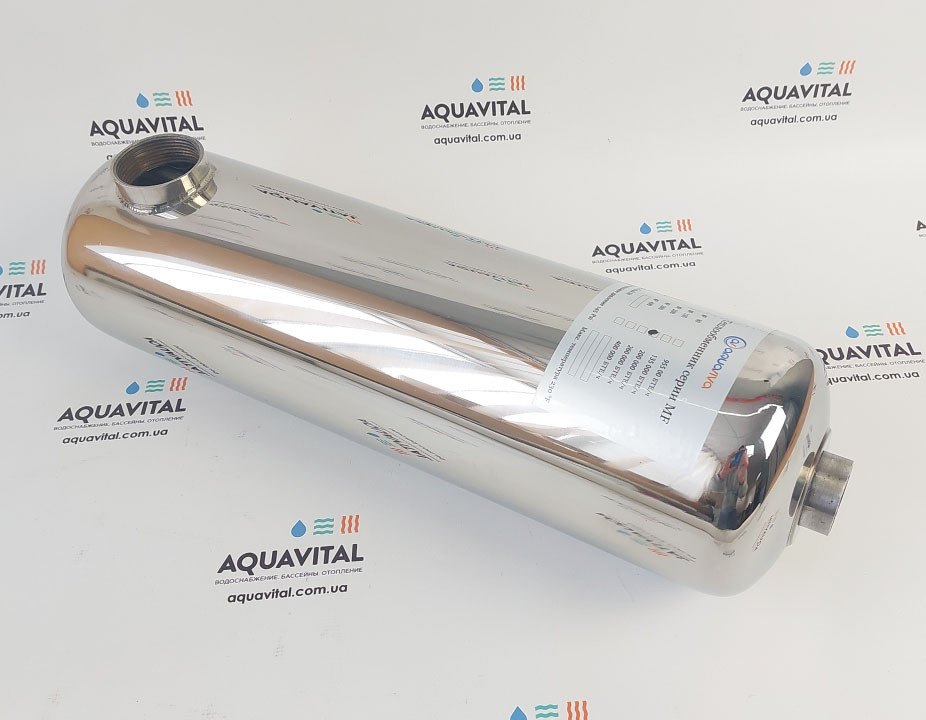 Трубчастий теплообмінник Aquaviva MF–260 / 75 кВт / нержавіюча сталь 304L