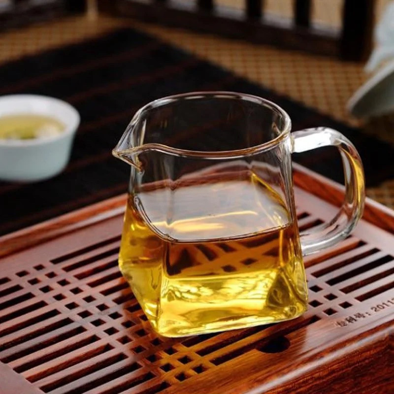 Чахай скляна чотирикутна, гундаобей 300 мл, фото 1