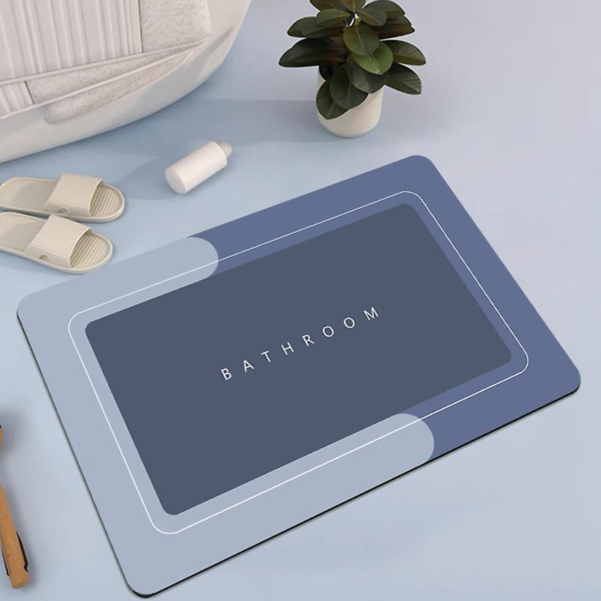 Килимок суперпоглинаючий для ванної кімнати Bathroom 40 х 60 см (37859)