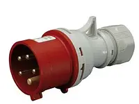 Вилка кабельна EV-1643 IP44 (16A, 400V, 3P+PE)ЕТІ