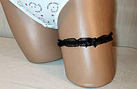 Подвязка, повязка на ногу разные цвета черный