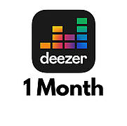 Подписка Deezer Premium на 1 месяц