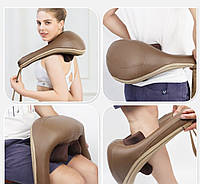 Електричний роликовий ручний масажер для підтяжки шиї, Практичний масажер для м'язів шиї та всього тіла al