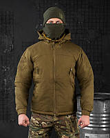 Тактическая куртка зимняя Alpha Gen.IV Pro Primaloft , военная зимняя куртка койот
