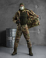 Армейский костюм горка мультикам на силиконе 7.62 подкладка флисовая