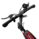 Електросамокат KUGOO M4 PRO 48V 1000W (підсилений акумулятор 17Ah) з сидінням, Чорний, фото 4