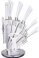 Набор ножей Rainstahl RS-KN-8003-09 9 предметов белый