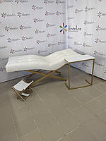 Кушетка LASHMAKER 2 в 1 єкошкіра