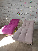 Кушетка LASHMAKER 2 в 1 велюр Рожевий