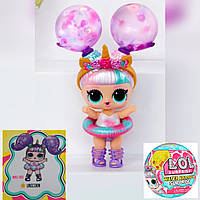 Lol Surprise Water Balloon Surprise Dolls Unicorn Collectible Doll Hair, Glitter кукла лол воздушные шарики