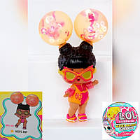 Lol Surprise Water Balloon Surprise Dolls Hoops MVP Collectible Doll Hair, Glitter кукла лол воздушные шарики