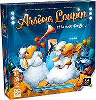 Настільна гра Коварний вовк та зникла нота, від 7 років (Arsène Loupin et la note d’argent Gigamic)