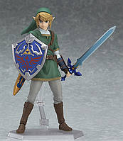 Сборная подвижная фигурка Figma Линк из компьютерной игры The Legend of Zelda.