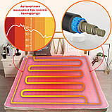 Электропростынь плед одеяло с подогревом от сети 220 вольт STT180*200 см Pink, фото 8