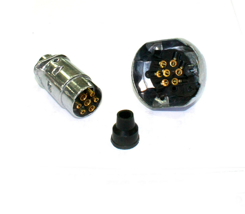 Вилка з розеткою в зб. ПС300 ЄВРО з пильником (в-во S.I.L.A. AC) ПС300-3723150 + 100