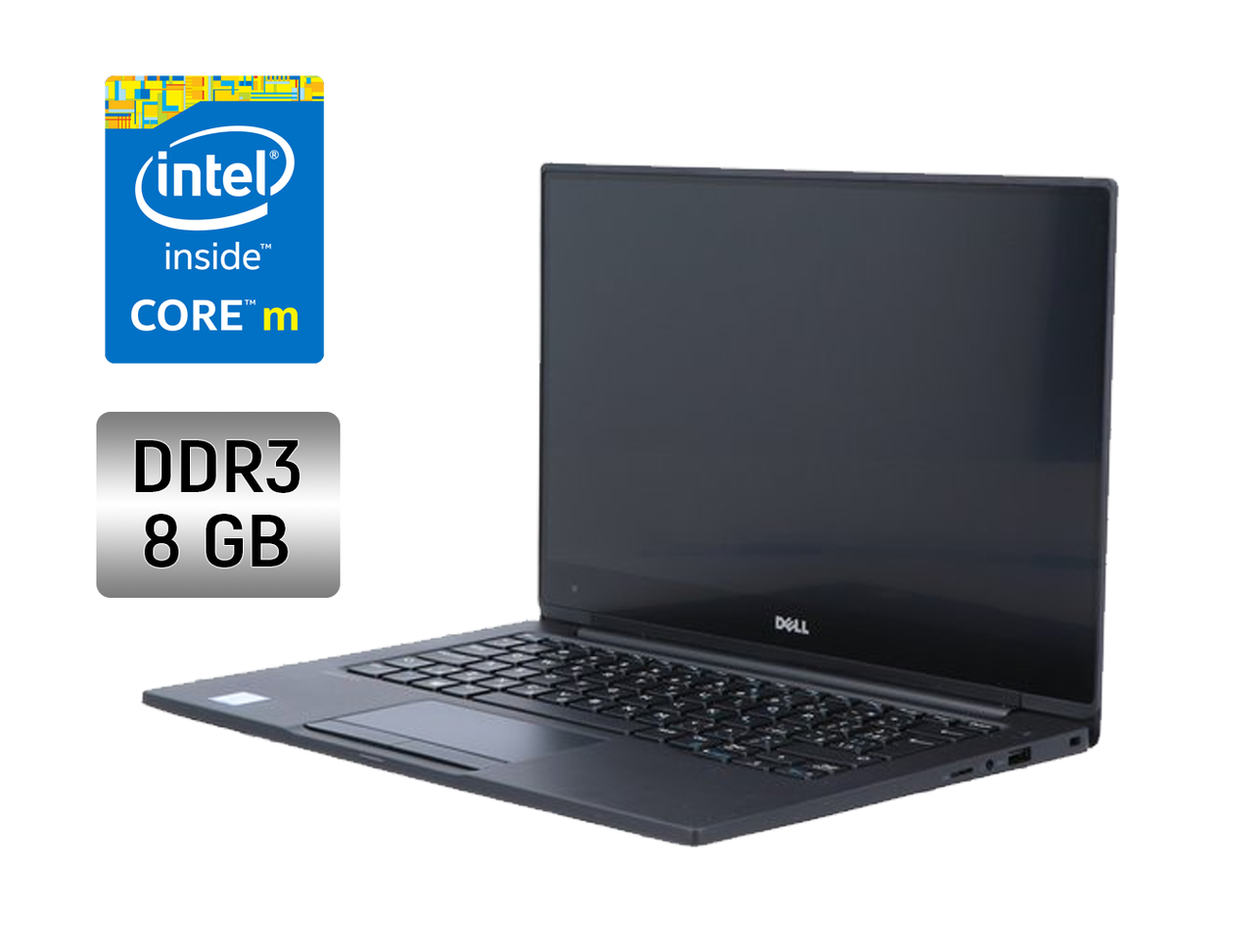 Ультрабук Dell Latitude 7370/ 13.3" (1920x1080)/ Core m5-6Y54/ 8 GB RAM/ 240 GB SSD/ HD 515