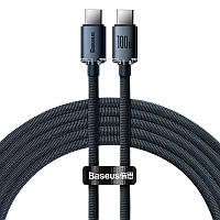 Кабель Baseus Type-C to Type-C Crystal Shine Series Fast Charging Data Cable |2m, 100W|
