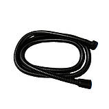 Смеситель для ванны Lidz Nicole 005 с поворотным изливом (c душевым гарнитуром) (k35) LDNIC005BLA45183 Black, фото 6