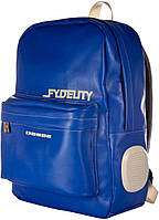 Музыкальный рюкзак со встроенными колонками Fydelity Синий (S94881 blue)