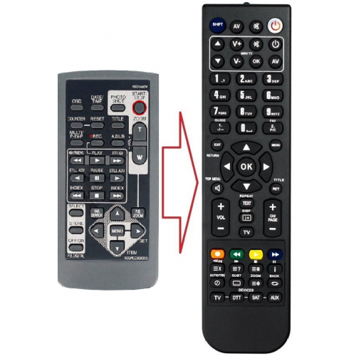 Пульт для PANASONIC N2QAEC000003 (аналог), фото 1