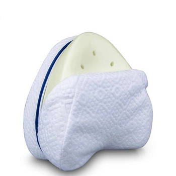 Ортопедична Подушка Leg Pillow з Ефектом Пам'яті для Ніг та Колін Біла