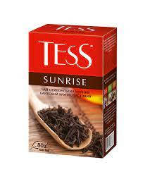 Чай Tess Sunrise 80 г листяний чорний