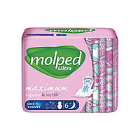 Molped Ultra Гіг.прокладки 6 крапель night deo flora 6шт.