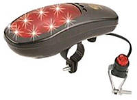 Сигнал велосипедный с подсветкой (банан) (черный, 7 LED, 8 мелодий, АА*2) (mod:JY-90A) DS