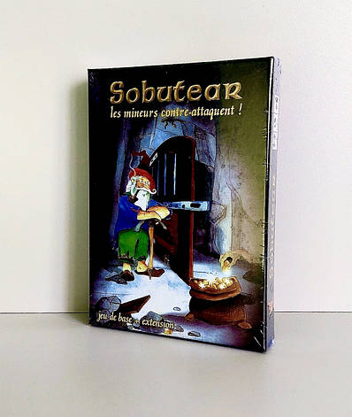 Настільна гра Саботер 1+2 (Гноми шкідники 1+2, Saboteur 1+2, англійською) + правила УКРАЇНСЬКОЮ, фото 1