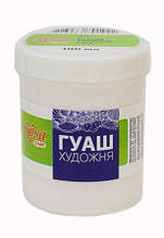 Фарба гуашева, Білила титанові, 100 мл, ROSA START