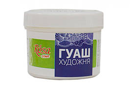 Фарба гуашева, Білила титанові, 60 мл, ROSA START