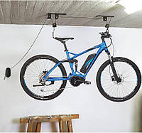 Велосипедный подъемник, велокрепеж для удобного хранения велосипеда 13х26х10 см Fischer Черный (2000002733669)