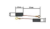 Щетки для электроинструмента 6,3*10*20 KOSA