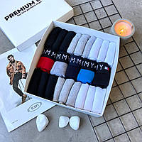 Мужской набор трусов и носков Tommy Hilfiger трусы боксеры 5 штук и 18 пар носков Premium Box
