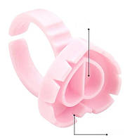 Кільце для клею, серце, 10 шт.