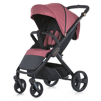 Коляска дитяча El Camino ME 1053-3 DYNAMIC PRO Dusty Rose прогулянкова, алюмінієва рама, навантаження 22кг