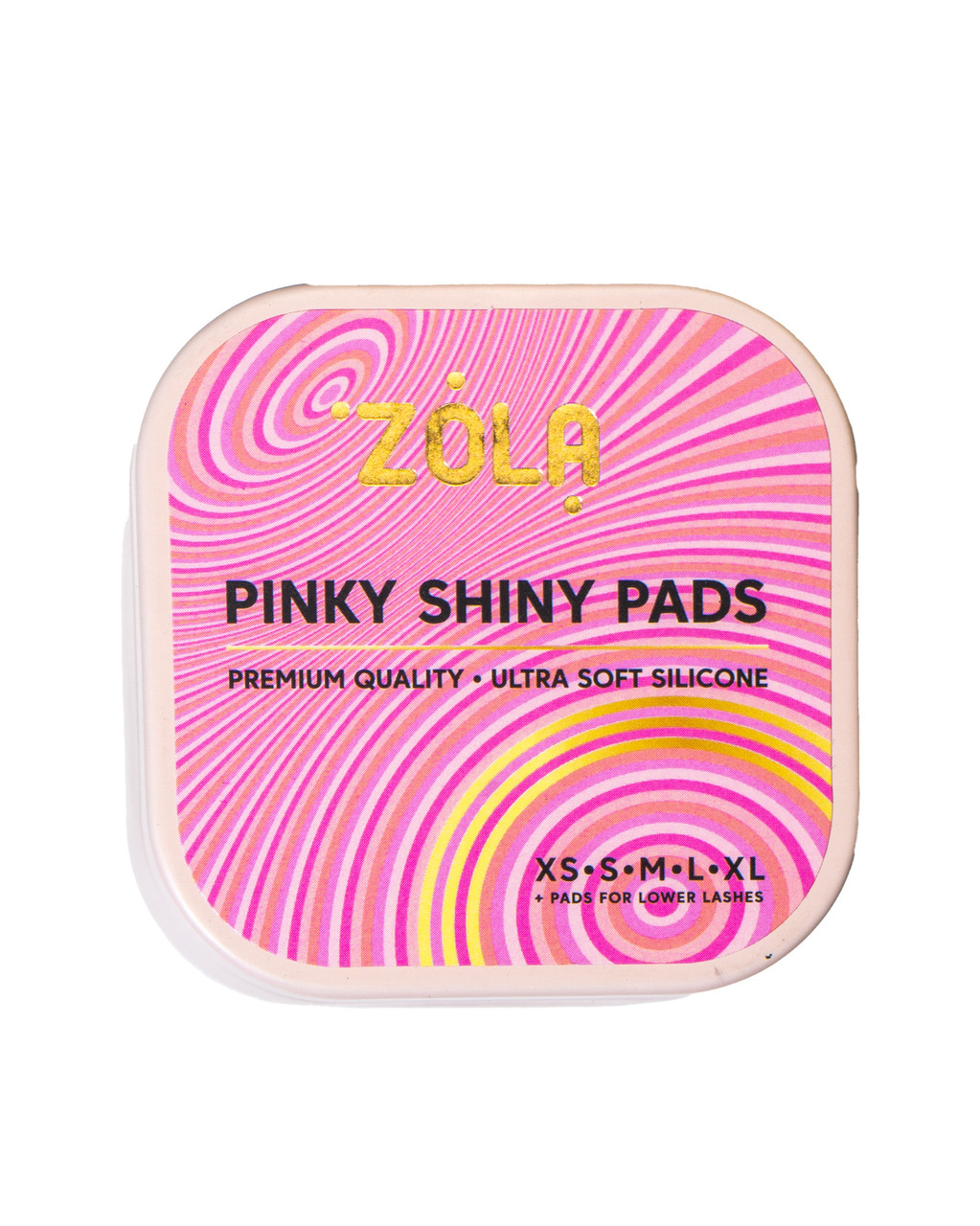 Набір бігудей Zola Pinky Shiny Pads (XS, S, M, L, XL)
