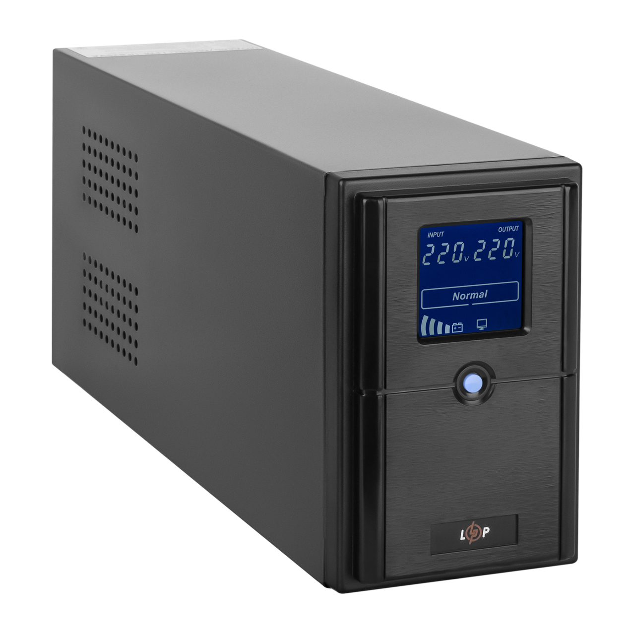 ДБЖ лінійно-інтерактивний LPM-UL625VA 625/437 VA/W для побутової та офісної техніки стабілізатор напруги, фото 1