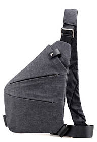 Сумка месенджер Cross Body чорна iC227