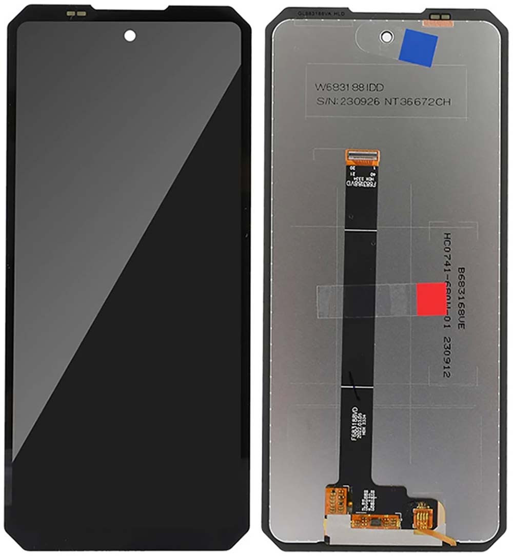 Дисплей Oukitel WP27 модуль в зборі з тачскріном, чорний