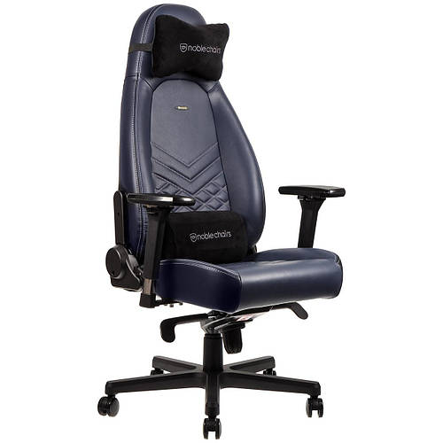 Кресло геймерское Noblechairs ICON Real Leather Midnight Blu (ID ...