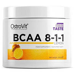 Амінокислоти OstroVit Extra Pure BCAA 8:1:1 200g (Lemon)