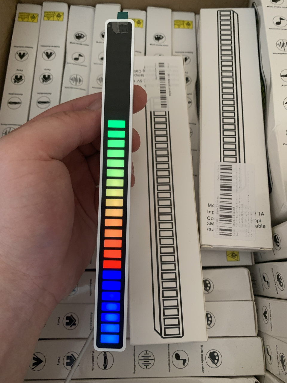 Еквалайзер RGB/ Еквалайзер RGB/ Панабель RGB RGB з мікрофоном