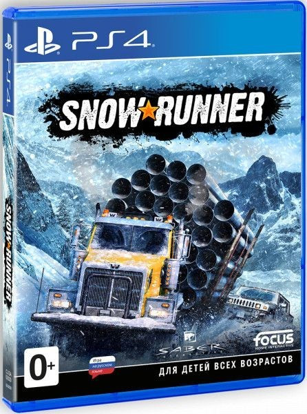 Гра для PlayStation 5 SnowRunner PS4 (російська версія)