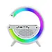 Настільна смарт-лампа, нічник BT-3401 RGB Rainbow Light-Wireless Happy Light з Bluetooth колонкою, фото 8