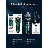 Електробритва Hoco DAR06 Plus IPX7, зелена, фото 4