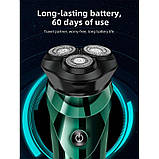 Електробритва Hoco DAR06 Plus IPX7, зелена, фото 6