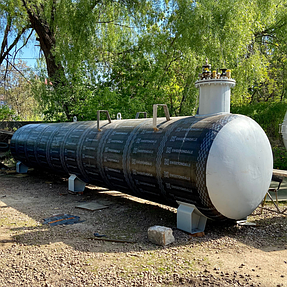 Підземний газовий резервуар 25 куб