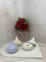 Кашпо шкатулка «Крапля» для заливки свічок 80 мл