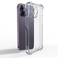 Чехол Shock-proof Apple iPhone 14 Pro Transparent